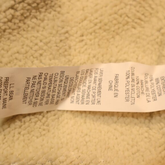 L.L.Bean Boys Full Zip Hoodie – Blue – Size M (10–12) - Picture 9 of 9